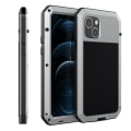 Miniatyrbild 10 av 10: iPhone 13 - Kraftfullt Skyddsskal i Aluminium HEAVY DUTY Silver