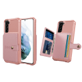 Miniatyrbillede 8 af 11: Samsung Galaxy S22 Plus - Stilrent Skal med Korthållare Roséguld