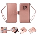 Pikkukuva 6 / 11: Stilrent Plånboksfodral (9-Kort) för Samsung Galaxy S9+ LEMAN Rosa