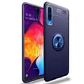 Skal med Ringhållare - Samsung Galaxy A70 Blå/Blå