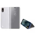 Samsung Galaxy A10 - Praktiskt Fodral (LEMAN) Silver Silver