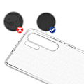 Pikkukuva 3 / 7: Huawei P30 Pro - Tunt Skyddande Silikonskal (FLOVEME) Transparent/Genomskinlig