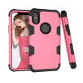 Miniatyrbilde 6 av 11: Stils�kert Skyddsskal "Rugged Robot" f�r iPhone X/XS Svart/Guld Svart/Guld