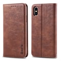 Pikkukuva 2 / 11: Stötdämpande Stilsäkert Plånboksfodral - iPhone XS Max Ljusbrun Ljusbrun