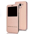 Miniatyrbilde 5 av 9: Smartfodral med Fönster & Svarsfunktion till Samsung Galaxy J6 Rosa Rosa