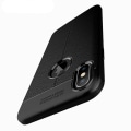 Miniatyrbillede 7 af 9: Skyddande Silikonskal (Litchi) till iPhone XS Max Marinblå