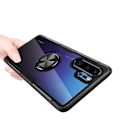Pikkukuva 3 / 10: Praktiskt Stilsäkert LEMAN Skal med Ringhållare - Huawei P30 Pro Blå/Blå