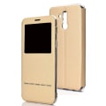 Pikkukuva 8 / 9: Stilsäkert Fodral Fönster & Svarsfunktion - Huawei Mate 20 Lite Röd