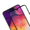 Miniatyrbilde 4 av 11: Skärmskydd 2.5D med Ram HD-Clear för Samsung A40 Svart