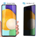 Miniatyrbilde 3 av 11: 2-PAK Samsung Galaxy A52s 5G Skjermbeskyttere Anti-Spy HD 0,3mm Transparent