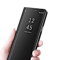 Pikkukuva 7 / 11: Samsung Galaxy S10 Plus - Kraftfullt Smart Fodral (Leman) Guld