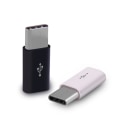 Miniatyrbillede 6 af 6: Nya USB 3.1 Typ-C hane till Micro USB hona Adapter Converter Svart