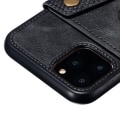 Miniatyrbild 9 av 11: iPhone 12 Pro Max - Effektfullt Smart Skal med Korthållare Mörkblå