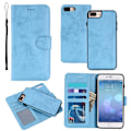 Miniatyrbillede 7 af 10: iPhone 8 Plus - Etui med Smartfunktion (LEMAN) Svart