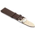 Pikkukuva 1 / 11: Tyylikäs Smooth-rannekke PU-nahasta Mörkbrun 18mm