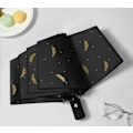 Pikkukuva 1 / 11: Välj ditt mönster! Klassiska paraplyer med färgstarka insidor för varje stil GOLD LEAVES