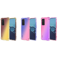 Miniatyrbilde 5 av 11: Skyddsskal - Huawei P40 Pro Blå/Rosa