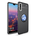 Miniatyrbillede 1 af 11: Huawei P20 Pro - AUTO FOCUS - Skal med Ringh�llare Svart/Blå