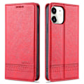 Miniatyrbillede 6 af 11: iPhone 12 - Stilrent Praktiskt Plånboksfodral (AZNS) Blå