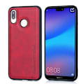 Miniatyrbilde 2 av 11: Huawei P20 Lite - Professionellt Skal i Pu-Läder Blå Blå