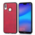 Miniatyrbillede 3 af 11: Huawei P20 Lite - Professionellt Skal i Pu-Läder Svart Svart