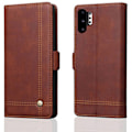 Pikkukuva 1 / 11: Effektfullt Plånboksfodral (LEMAN) - Samsung Galaxy Note10+ Mörkbrun