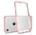 Elegant Hybridskal av LEMAN för iPhone 8 Rosa