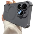 Miniatyrbilde 11 av 11: iPhone 12 Pro Max - Silikonskal med Magnetiskt Stötskydd Mint