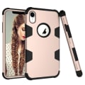 Miniatyrbillede 8 af 11: iPhone XS Max (Rugged Robot) Skyddsskal Rosa/Svart
