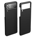 Pikkukuva 1 / 11: Stötdämpande matt fast PC-skal för Samsung Galaxy Z Flip 4 Svart