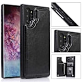Miniatyrbillede 3 af 11: Samsung Galaxy Note10+ - Robust Skal med Kortfack (NKOBEE) Brun