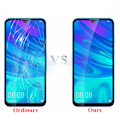 Pikkukuva 6 / 7: 3-PACK Huawei P Smart 2019 Skärmskydd 2.5D HD 0,3mm Transparent