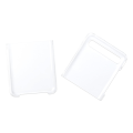 Miniatyrbilde 4 av 11: Skyddande Skal - Samsung Galaxy Z Flip Transparent/Genomskinlig