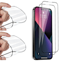 Pikkukuva 1 / 11: iPhone 15 Pro - 2-Pack Keramiskt Skärmskydd HD 0,3mm Transparent