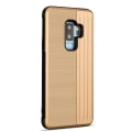 Pikkukuva 1 / 11: LEMAN Skal med Korthållare - Samsung Galaxy S9+ Guld