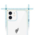 Pikkukuva 10 / 11: (2-PACK) Skärmskydd för BAKSIDA (9H) till iPhone 12 Mini Transparent