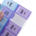 Miniatyrbild 6 av 11: Praktiskt Medicinask Tablettask Dosett (14 fack) S