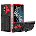 Miniatyrbilde 2 av 11: Lyxigt Wallet Skyddsskal för Samsung Galaxy S24 Ultra Blå
