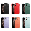 Miniatyrbilde 2 av 11: iPhone X/XS - Genomtänkt Stöttåligt Skal KAMERA SKYDD Röd