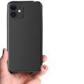 Miniatyrbild 4 av 5: iPhone 12 - Professionellt Mattbehandlat Skal Svart Svart