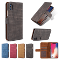 Pikkukuva 6 / 11: Plånboksfodral i Retrodesign från LEMAN till iPhone X/XS Brun