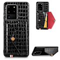 Miniatyrbillede 3 af 11: Samsung Galaxy S20 Ultra - Genomtänkt Skal med Kortfack Brun