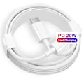 Miniatyrbilde 6 av 9: Effektiv Snabbladdare iPhone Type-C Lightning (20W) Vit