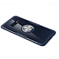 Miniatyrbillede 1 af 11: Samsung Galaxy S10e - Stilrent Skal med Ringhållare (LEMAN) Marinblå/Silver