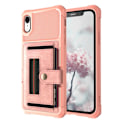 Pikkukuva 2 / 11: Elegant Skal med Kortfack - iPhone XR Röd
