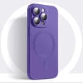 iPhone 16 Pro - Magnetisk Perfektion - Skydd som Matchar Din Stil Mörklila