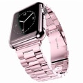 Miniatyrbild 2 av 11: Apple Watch 38mm (3/2/1) - Elegant Länk i Rostfritt Stål Grå/Guld