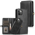 Pikkukuva 1 / 11: iPhone 12 Pro Max - Praktiskt 2-1 Plånboksfodral Svart