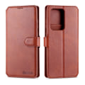 Miniatyrbillede 1 af 11: Pl�nboksfodral - Samsung Galaxy A71 Brun