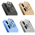 Miniatyrbilde 3 av 10: iPhone 12 Mini Kameraramskydd AK Alloy Linsskydd Svart